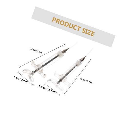 2 Sets Fütterungsspritze Für Mit Fütterungsschlauch 1