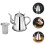 Metal Kaffeekanne Büro 2000 Ml Langausgießer 4