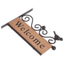 Welcome Wanddekoration Aus Holz Und Für Café Laden