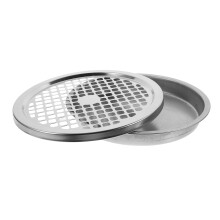 1 Set Mülltonnen Aschenbecher Gitterdeckel Abfalleimer Metall