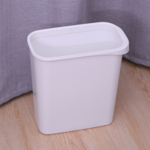 Nordic Style Mini Trash Can Rectangular Desktop Waste Bin For Home 2