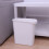 Nordic Style Mini Trash Can Rectangular Desktop Waste Bin For Home 9