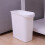 Nordic Style Mini Trash Can Rectangular Desktop Waste Bin For Home 8