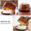 1 Set Frischhalte Kuchendose Handheld Backverpackung ( ) 11