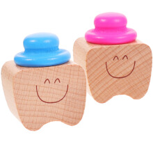 2Stk Cartoon Halter Holz Erinnerungsorganizer Für Kinder