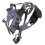 Couvre-Casque Gris ABS Nylon Mousse Protection Durable 11
