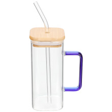 Clear Glasbecher Mit Deckel Und Für Getränke