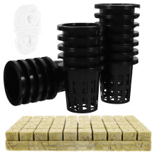 1 Set Wachstumssystem Mit Pflanzwürfeln Mineralwolle
