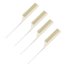 4Stk Haarschneidekamm Stahl- - - Für Salon & Zuhause