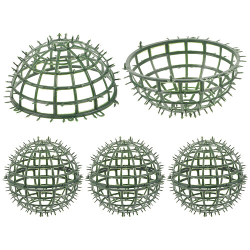 4 Künstliches Gras Ball Topiary Käfig Bälle Hängend