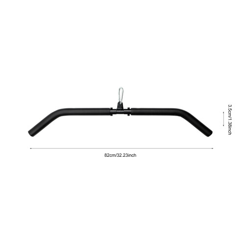 1Ensemble Outil Musculation Tension Biceps Acier Noir Portable 1