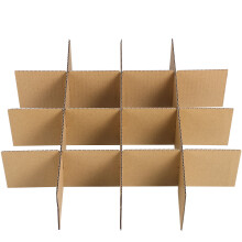 4 Sets Papp Umzugskartons Mit Zwischenwänden Für Gläser