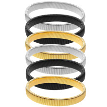 6 Elastische Ärmelhalter Metall Für Damen Herren