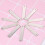 15St Metalen Rectangular Stempel Tags Voor Armband En Ketting DIY 5