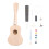 1Ensemble Kit Ukulélé DIY Débutant, Bois Léger Pour Enfants Créatifs 10