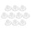 10St ABS PVC Zuignap Met Schroef Visbad En 1