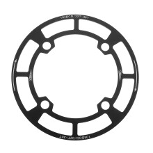Bike Kettingbeschermer Crankset Schild Fietsaccessoire Zwart