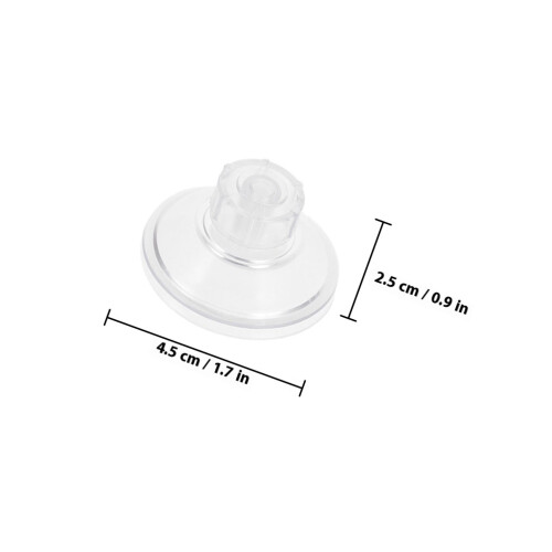 10St ABS PVC Zuignap Met Schroef Visbad En 1