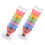 12 Plastic Badminton Shuttlecocks In Gekke Kleuren 10