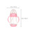 D'entraînement Bébé Rose PP Portable Sûr 10
