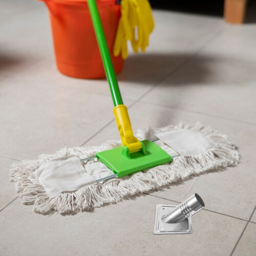 Metal Mop Connector Commerciële Handvat Schroef Broom Eindadapter 2