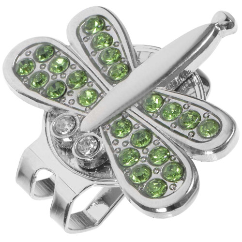 Golfbal Marker Glitter Clip Voor Golfhoed
