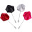 4 Bloem Kraagpin Pak Accessoire Decoratief 1