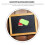 2 Wasbare Whiteboardwisser Met Uitneembaar Doek 8