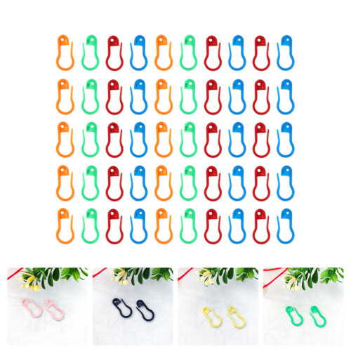 400Pièces Clips Multicolores En Plastique Accessoires Couture 1