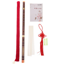 1 Stuks Bamboefluit met Accessoires Chinees Muziekinstrument