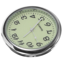 Car Clock Auto Decoratie Kleine Metaal Compact Ontwerp 1 Stuks