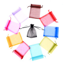 25Stk Zugbandbeutel Aus Organza, & Strapazierfähig, Für Kosmetik