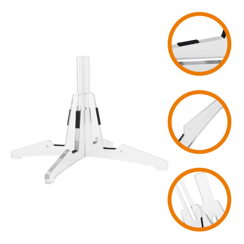 Support Clarinette Stable ABS Transparent Démaillable 2