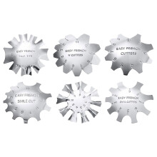 6St Stahlplatten Für Nagelkunst Und Styling, Für Und Damen