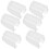 6Pcs White Stylus Covers for Turntable Needle Durable Plastic Guards 10
