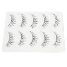 5 Paar Dekorative Kunstwimpern Natürliche Chic Eye Make-Up Accessoires