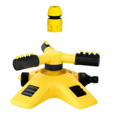 2 Rasensprenger 360 Drehbarer Gartensprinkler Bewässerung
