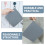 2Stk Durable Abwasserfilterabdeckung Bodenablaufabdeckung 10