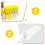 2Stk. Clear Show Case Praktischer Auto-Push Display Halter Pusher 7