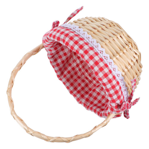 Wicker Mit Griff Gefüttert Für Picknick Camping Outdoor