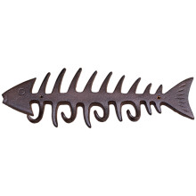 1St Eisenhaken Fischgrätform Pflanzenaufhänger Wandhaken Größe S