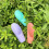 9Pcs Plastic Bonsai Soil Scoops Assorted Colors Garden Potting Tools 5