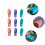 9Pcs Plastic Bonsai Soil Scoops Assorted Colors Garden Potting Tools 11