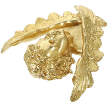 2Stk Angel Figurine Wanddekoration Harz Ornament Wohnaccessoire