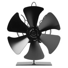 Stove Burner Fan Holzofenventilator 6 Flügel Für Herdplatte