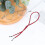 Ethnic Style Brillenhalter Kette Rot 5