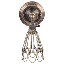 1St Rustikale Eisenkäfig Wandlampe Für Schlafzimmer Wohnzimmer