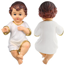 3 Jesus Baby Harzfigur Religiöses