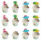 24 Cupcake Hülle Stecker Für Party 11