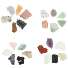 1 box kristallstein-mischung, natürliche mineralsteine deko